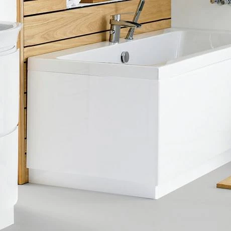 Hudson Reed High Gloss White MDF End Bath Panel - Various Size Options 4 Hudson Reed High Gloss White MDF End Bath Panel - Various Size Options - Image 2