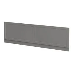 Keswick Grey 1700mm Traditional Bath Front Panel