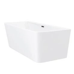 Orion Back To Wall Modern Square Bath (1700 x 735mm) -Deals Freestanding Baths Store LBT41W n d3 460