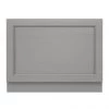 Old London End Bath Panel & Plinth - Storm Grey - 3 Size Options -Deals Freestanding Baths Store LOP212 P