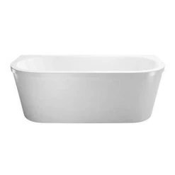 Crosswater Serene Back To Wall Bath (1700 x 750mm) -Deals Freestanding Baths Store M4NCW M4BCW D2 460