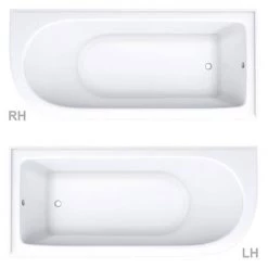 Appleby 1700 Roll Top Shower Bath + Matt Black Leg Set -Deals Freestanding Baths Store MBAP1700B NEW DETAIL1 460