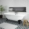 Duke 1795 Traditional Roll Top Bath + Matt Black Leg Set