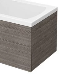 Brooklyn Grey Avola End Bath Panel for 1700mm L-Shaped Baths - MPD531