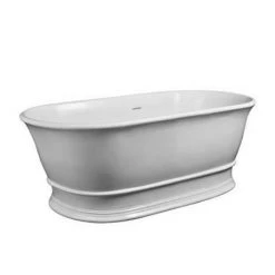 Old London Farringdon L1555 x W740mm Double Ended Freestanding Bath - NBB004 -Deals Freestanding Baths Store NBB004 D2N 460