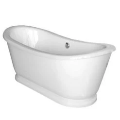 Nuie Alice 1750 Double Ended Roll Top Slipper Bath with Skirt -Deals Freestanding Baths Store NFB002 detail2 375