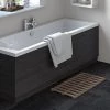 Hudson Reed Hacienda Black 1700 Front Straight Bath Panel - OFF677 -Deals Freestanding Baths Store OFF677 p