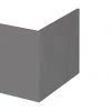 Hudson Reed Gloss Grey 700 Square Shower Bath End Panel - OFF979 -Deals Freestanding Baths Store OFF979 p