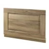 Old London - End Bath Panel & Plinth - Natural Walnut - 3 Size Options -Deals Freestanding Baths Store Old London End Wal P