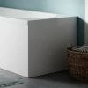 Acrylic End Panel for P-Shaped Baths - PBTEP 1 Acrylic End Panel for P-Shaped Baths - PBTEP -Deals Freestanding Baths Store PBTEP p