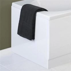Nuie White Acrylic End Bath Panel - 3 Size Options