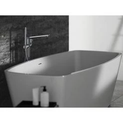 Ideal Standard Adapto 1700 x 800mm Freestanding Double Ended Bath with Clicker Waste - T465701 -Deals Freestanding Baths Store T465701 D3 460 1