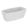 Ideal Standard Adapto 1550 x 800mm Freestanding Double Ended Bath with Clicker Waste - T465801 -Deals Freestanding Baths Store T465801 P
