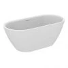Ideal Standard Adapto 1550 x 750mm Oval Freestanding Double Ended Bath with Clicker Waste - T465901 -Deals Freestanding Baths Store T465901 P