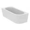 Ideal Standard Adapto 1780 x 780mm Double Ended Corner Bath with Clicker Waste -Deals Freestanding Baths Store T466101 P