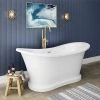 Trafalgar 1685 x 745 Double Ended Slipper Roll Top Bath -Deals Freestanding Baths Store TWHT1685 prod