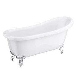 Oxford 1710 Roll Top Slipper Bath -Deals Freestanding Baths Store Trafalgar Roll Top Slipper Bath 1710mm new detail1 460