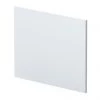 Venice Abstract / Urban Satin White L-Shaped End Bath Panel - 700mm 1 Venice Abstract / Urban Satin White L-Shaped End Bath Panel - 700mm -Deals Freestanding Baths Store VWLEP7 p