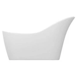 Vienna 1520 Small Modern Slipper Bath -Deals Freestanding Baths Store Vienna 1520 Small Modern Slipper Bath d1 460