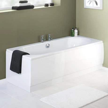 White Acrylic Bath Panel Pack - Various Sizes 4 White Acrylic Bath Panel Pack - Various Sizes - Image 2