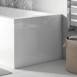 WBS301 Acrylic End Panel for Milan L-Shaped Shower Baths