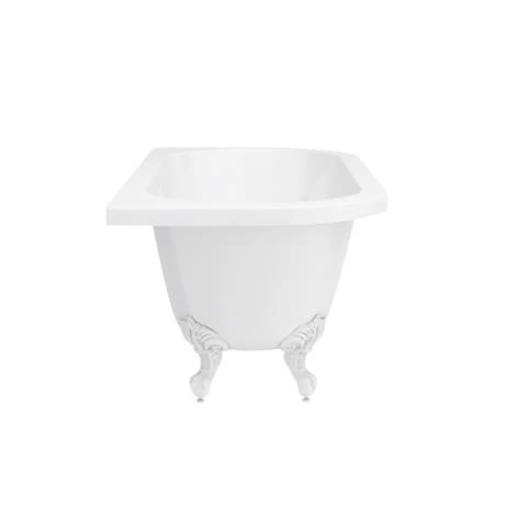 Admiral 1685 Back To Wall Roll Top Bath + White Leg Set 8 Admiral 1685 Back To Wall Roll Top Bath + White Leg Set - Image 6