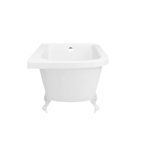 Appleby 1700 Roll Top Shower Bath + White Leg Set 8 Appleby 1700 Roll Top Shower Bath + White Leg Set - Image 6