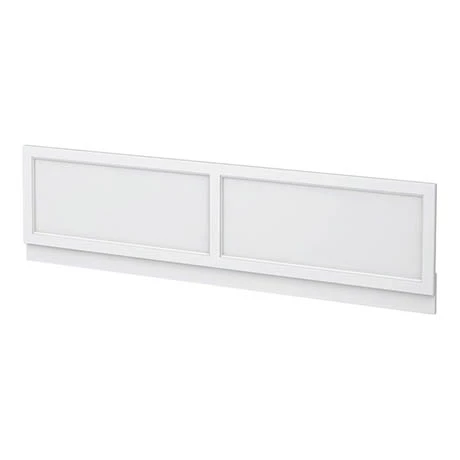 Chatsworth White 1800 Traditional Front Bath Panel 3 Chatsworth White 1800 Traditional Front Bath Panel