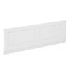 York 1800mm White Ash Traditional Front Bath Panel & Plinth -Deals Freestanding Baths Store Y18BFPW np